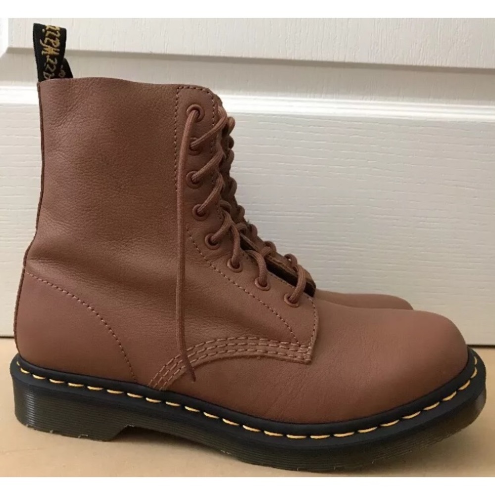 Womens Doc Dr Marten pascal brown boot high size 9 *not for sale*